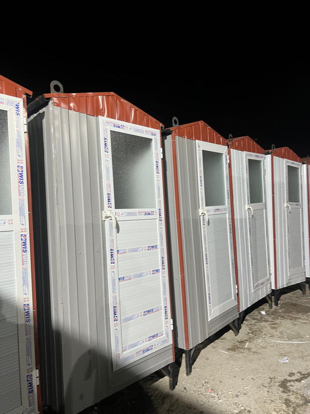 کانکس سرویس بهداشتی دو منظوره